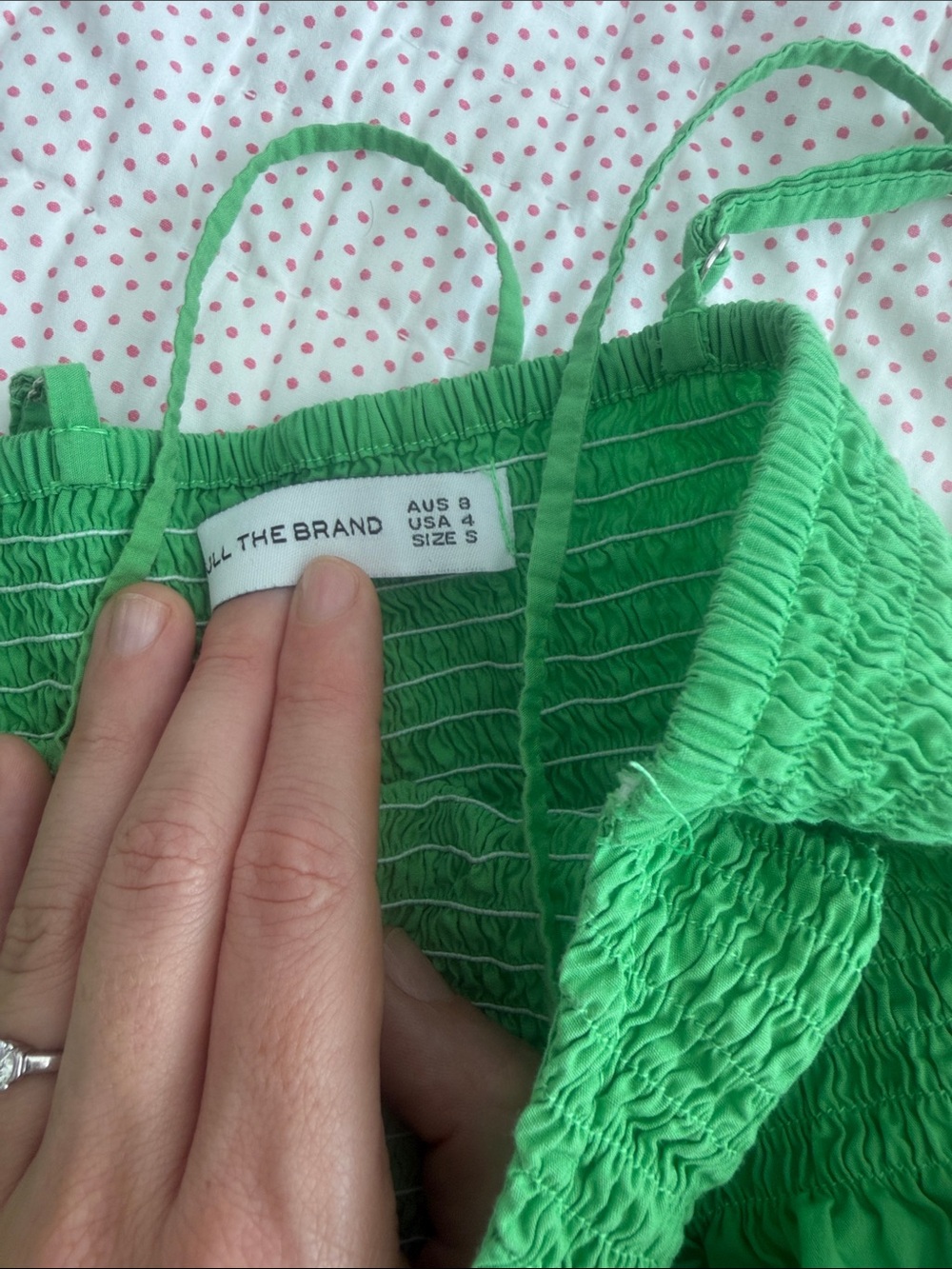 Faithfull the Brand Green Maxi Dress - Picture 6 of 6